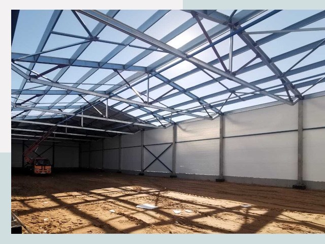 Строительство сенохранилищ в Нижнем Тагиле