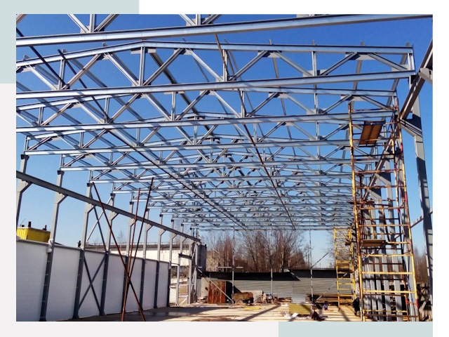 Строительство цехов в Нижний Тагил от 625 руб. под ключ