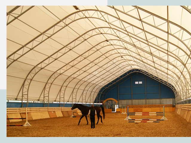 Строительство конных манежей в Нижнем Тагиле