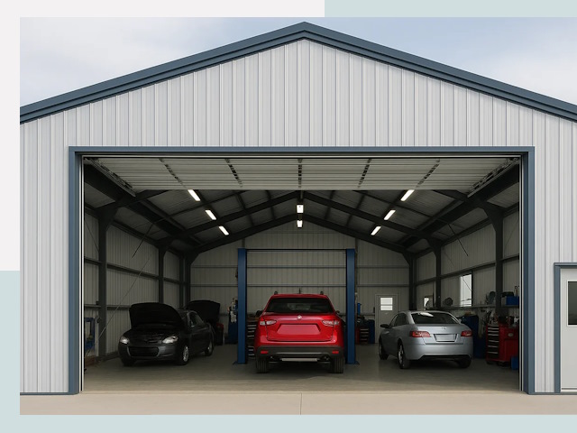 Ангары из сэндвич панелей от 625 руб. в Нижний Тагил