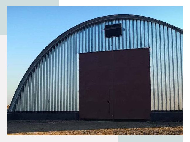 Бескаркасные ангары в Нижнем Тагиле