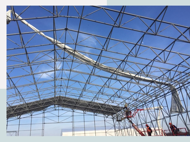 Шатровые ангары от 625 руб. в Нижнем Тагиле и Свердловской области