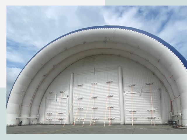 Пневмокаркасные ангары от СтальСтрой-Нжн по цене от 625 руб.