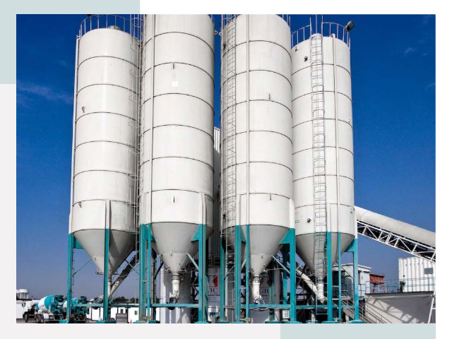 Строительство цементных силосов в Нижнем Тагиле
