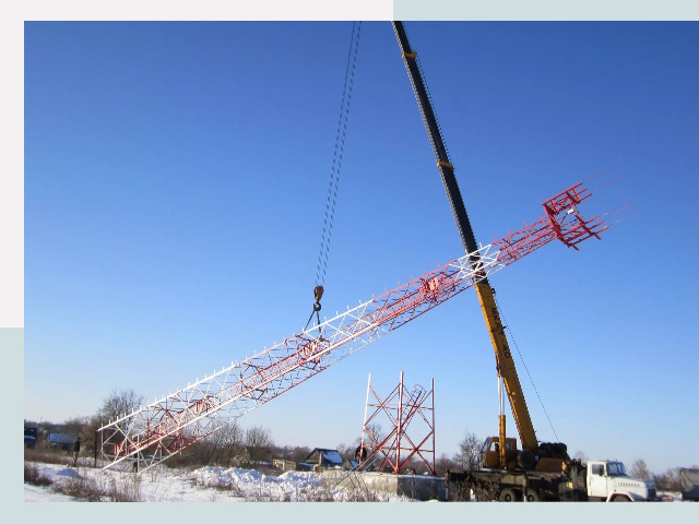 Строительство башен связи в Нижнем Тагиле от 625 руб.