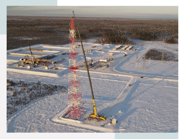 Мачты связи в Нижнем Тагиле