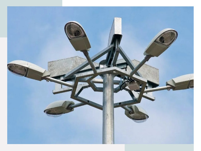 Монтаж осветительных мачт в Нижнем Тагиле