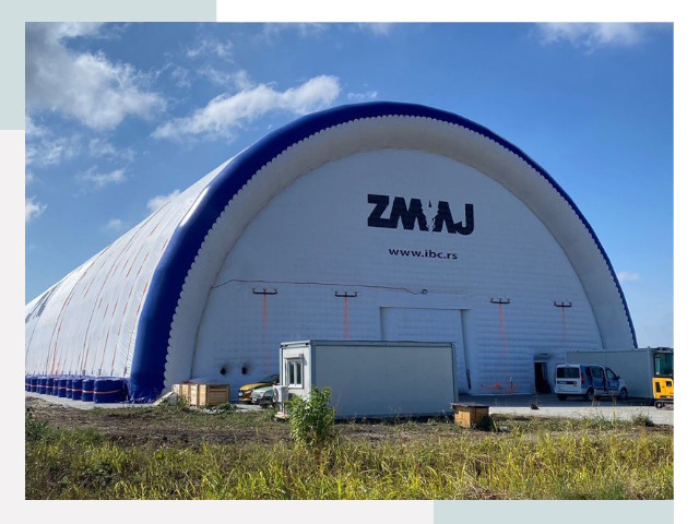 Брендирование ангаров в Нижнем Тагиле