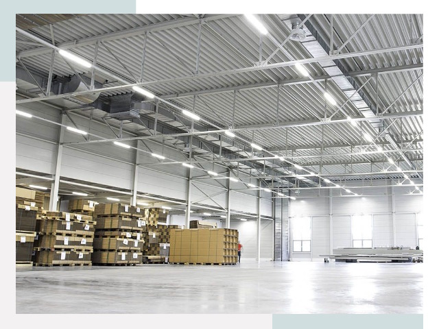 Освещение ангаров в Нижнем Тагиле