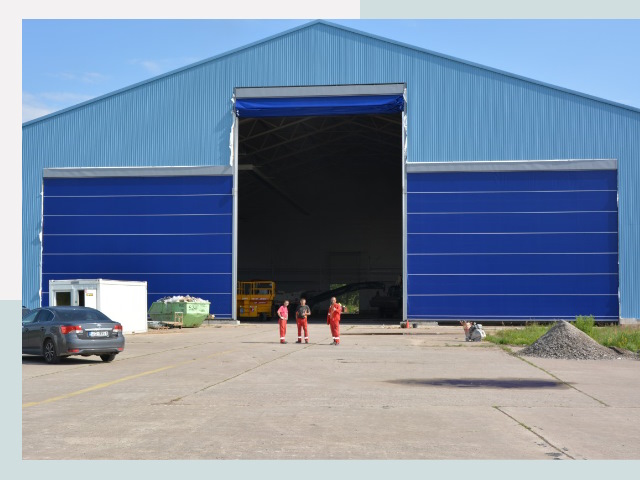 Ангарные ворота в Нижний Тагил от СтальСтрой-Нжн по цене 625 руб.