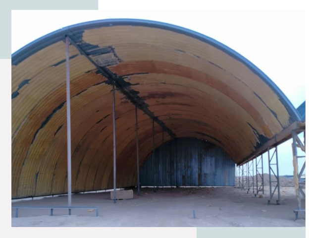 Реконструкция ангаров в Нижнем Тагиле