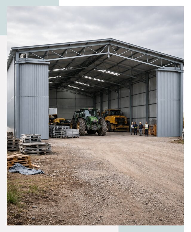 Ангары для сельхозтехники в Нижнем Тагиле от 20818 р. | СтальСтрой-Нжн