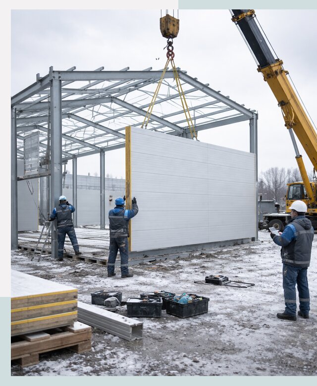 Строительство холодильных складов под ключ в Нижнем Тагиле