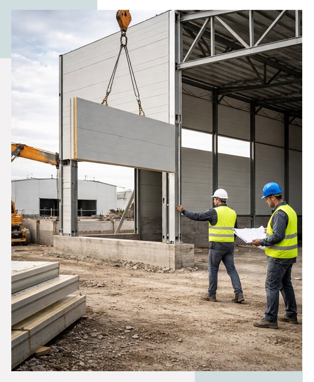 Склад из сэндвич панелей под ключ в Нижнем Тагиле от 9889 р. | СтальСтрой-Нжн