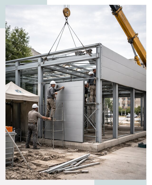СтальСтрой-Нжн: торговый павильон под ключ в Нижнем Тагиле от 36432 р.