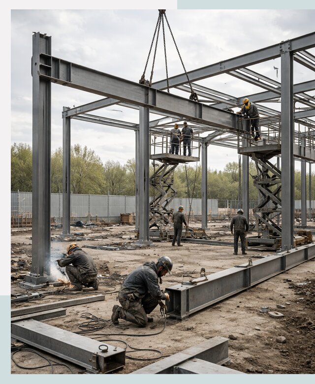 Строительство выставочных павильонов из металлоконструкций в Нижнем Тагиле